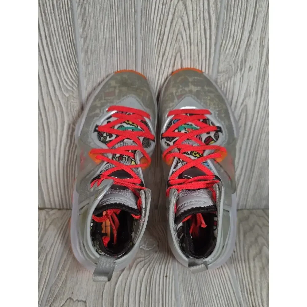 Nike Lebron 19 Fast Food Athletic Sneakers Kids Youth Size 4.5Y